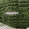 MIULEE Pack of 2 Spring Corduroy Decorative Throw Pillow Covers 20x20 Inch Soft Boho Striped Pillow Covers Modern Farmhouse Home Decor for Summer Sofa Living Room Couch Bed Moss Green
