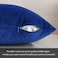 MIULEE Velvet Throw Pillow Covers 18x18 Inch Pack of 2 Royal Blue Decorative Square Cushion Cases Farmhouse Modern Home Decor for Spring Couch Sofa Bedroom Living Room