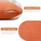 OTOSTAR Pack of 2 Throw Pillow Covers 12x20 Inch Linen Orange Pillowcases Farmhouse Decorative Solid Pillow Covers 30x50 cm Lumbar Cushion Case for Home Decor Sofa Couch Bed Orange