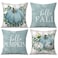 pinata Fall Pillow Covers 18x18 Set of 4 Fall Decorations for Home Throw Pillows for Couch Indoor Outdoor Autumn Decor Blue Pumpkin Seasonal Pillow Covers