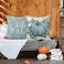 pinata Fall Pillow Covers 18x18 Set of 4 Fall Decorations for Home Throw Pillows for Couch Indoor Outdoor Autumn Decor Blue Pumpkin Seasonal Pillow Covers