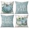 pinata Fall Pillow Covers 18x18 Set of 4 Fall Decorations for Home Throw Pillows for Couch Indoor Outdoor Autumn Decor Blue Pumpkin Seasonal Pillow Covers