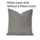 Sunkifover Textured Boucle Pillow Covers 18x18 Inches Decorative Pillowcase Cushion Cover for Sofa Couch Bed Bedroom Living Room Home Decro Cream