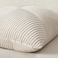 Topfinel Cream Boho Decorative Throw Pillow Covers 20x20 Inch for Couch Sofa Bed Soft Corduroy Striped Patchwork Windmill Textured Neutral Square Cushion Covers Accent Home Decor 50x50cm Set of 2
