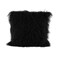 unite down 100 Real Mongolian Lamb Fur Cushion CoverPillowcase 20x20inch Black 1