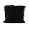 unite down 100 Real Mongolian Lamb Fur Cushion CoverPillowcase 20x20inch Black 1