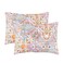 Wake In Cloud Boho Pillow Cases 100 Cotton Fabric Bohemian Chic Hippie Printed Pattern Set of 2 Pillowcases Pillow Shams Covers Turquoise Orange King Size 20x36 Inches