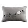 JWH Sheeps Pillow Cover Decorative Animal Embroidery Accent Pillow Case Lumbar Cushion Cotton Pillowcase for Sofa Couch Bed Living Room 12x20 Inch White Gray