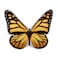 JWH 3D Butterfly Throw Pillow Cover Cute Decorative Accent Pillow Cases Papillon Soft Stuffed Plush Aesthetic Cushion for Farmhouse Bedroom Sofa Couch Bed Car 13x15 Inch Yellow