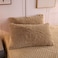 LIFEREVO 2 Pack Faux Fur Pillow ShamsShaggy Plush Home Decorative Luxury Series Super Soft Furry Pillow Case with Zipper Closure for Home Sofa Couch DecorationStandard Camel20x26