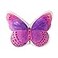JWH 3D Butterfly Shaped Throw Pillow Decorative Animal Accent Cushion Stuffed Plush for Bed Sofa Couch Bedroom Living Room 13x15 Inch Hot Pink