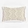 Lush Decor Studio Chevron Macrame Decorative Throw Pillow Cover 20 W x 13 L Neutral Rectangle Pillow Cover Throw Pillows For Bed Couch Or Chair