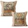 M-Qizi MQizi Tarot Card Pillow Covers Set 2 Pieces 18 X 18 Pillow Cover Witchy Decorative Pillows Astrology Constellation Pillow Cover Tarot Gifts Witch DecorMoonStar