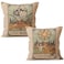 M-Qizi MQizi Tarot Card Pillow Covers Set 2 Pieces 18 X 18 Pillow Cover Witchy Decorative Pillows Astrology Constellation Pillow Cover Tarot Gifts Witch DecorMoonStar