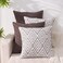 HPUK Throw Pillow Covers 20x20 Inch Set of 4 Linen Decorative Pillow Covers Accent Cushion Covers for Couch Sofa Bed Bedroom Living Room Dcor Natural