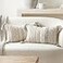 BlissBlush Decorative Lumbar Throw Pillow Covers 12x20 Combo Set of 2 Gray Rectangular Boho Accent Pillowcase Neutral Grey Farmhouse Cushion for Couch Sofa Bedroom Living Home Dcor Cover ONLY