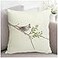 Decgarsun Throw Pillow Cover Outdoor Square Bird Decorative Pillowcase 18 x 18 Inch Double Sided Cushion Cover for Sofa Bed Chair Car