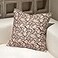 Amor Virisso Throw Pillow Covers 20x20 Floral Pillow Covers Block Print Farmhouse Neutral Pillow Covers Decorative Accent Throw Pillows for Couch Bed Living Room Sofa Pillows 1PC Brown
