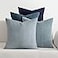 MIULEE Summer Throw Pillow Covers 18x18 Inch Set of 4 Western Neutral Decorative Cushion Covers Soft Boho Farmhouse Modern Coastal Spring Decor for Couch Bed Sofa Living Room Dark Blue Navy Series