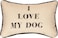 Manual Woodworker I Love My Dog Word Pillow 125X85