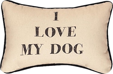Manual Woodworker I Love My Dog Word Pillow 125X85