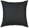 TangDepot Cotton Solid Throw Pillow Covers 12 INCH x 12 INCH Charcoal Gray