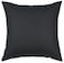 TangDepot Cotton Solid Throw Pillow Covers 12 INCH x 12 INCH Charcoal Gray
