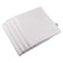 Thmyo 4Pack 100 Cotton Comfortable Solid Decorative Throw Pillow Case Square Cushion Cover Pillowcase Sublimation Blank Pillow Covers DIY Throw Pillowcase18x18 inch 45x45cmLight Silver Grey