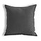 Jeanerlor SureGuard Pillowcase Cousion Cover Decor Cotton Linen with Unique Design to Embellish Study RoomHouseOffice 20x2050 x 50cm Dark Grey
