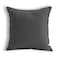 Jeanerlor SureGuard Pillowcase Cousion Cover Decor Cotton Linen with Unique Design to Embellish Study RoomHouseOffice 20x2050 x 50cm Dark Grey