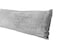 AUCOCU Extra Soft Body Pillow Cover SherpaMicroplush Material 20x54 Inches Zipper Closure Gray