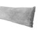 AUCOCU Extra Soft Body Pillow Cover SherpaMicroplush Material 20x54 Inches Zipper Closure Gray