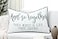 YugTex and So Together Quote Lumbar Pillow Cover 12x20 Ivory Embroidered Cotton Accent Anniversary Wedding Couple Gift Grey