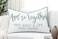YugTex and So Together Quote Lumbar Pillow Cover 12x20 Ivory Embroidered Cotton Accent Anniversary Wedding Couple Gift Grey