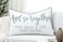 YugTex and So Together Quote Lumbar Pillow Cover 12x20 Ivory Embroidered Cotton Accent Anniversary Wedding Couple Gift Grey