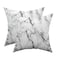 TAOSON Set of 2 Home Decorative Marble Pattern Cozy Throw Pillow Cases Cushion Covers Shells for Couch Bed Sofa Farmhouse Manual 18x18 Inches Only Cover No Insert S012