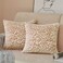 FY FIBER HOUSE Leopard Print Pillow Cover Flannel Fleece Throw Pillow Cases Covers for Couch Bed Sofa Set of 2 18 x 18 Inch Brown