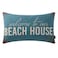 TRENDIN Welcome to Our Beach House Pillow Cover 20x12 Inch for Cabin Lodge Decor Couch Pillowcase Cotton Linen PL453TR