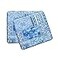 NEWLAKE Blue Classic Bohemian Style Cotton Throw Pillow Covers 2 Pieces 18X18 Inch