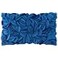 KINGROSE 3D Floral Decorative Throw Pillow Cover Handmade Soft Pillow Case Sham Solid Cushion Cover for Bedroom Home Decor Sofa 12 x 20 Inches Solid Suede Blue
