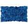 KINGROSE 3D Floral Decorative Throw Pillow Cover Handmade Soft Pillow Case Sham Solid Cushion Cover for Bedroom Home Decor Sofa 12 x 20 Inches Solid Suede Blue