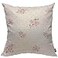 HOSNYE Floral Polka Dot Background Throw Pillow Cushion Cover Shabby Chic Style Pattern with Pink Roses Pillow Case Decorative Square Accent Pillow Case 20x20 inch