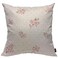 HOSNYE Floral Polka Dot Background Throw Pillow Cushion Cover Shabby Chic Style Pattern with Pink Roses Pillow Case Decorative Square Accent Pillow Case 20x20 inch