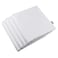 Thmyo 4Pack 100 Cotton Comfortable Solid Decorative Throw Pillow Case Square Cushion Cover Pillowcase Sublimation Blank DIY Pillow CoversOnly CoversNot Pillow Shams26x26inch66x66cmWhite