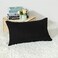 Artscope Cozy Striped Corduroy Pillow Covers Super Soft Decorative Oblong Throw Pillow Covers Case Cushion Covers for Sofa Couch Bedroom Car Decor 12 x 20 Inches Black