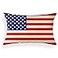 Ogiselestyle American Flag Lumbar Pillow Cover 12x20 inches Independence Day Home Decorative Throw Pillow Cover Cushion Case