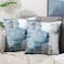 OYIMUA Blue Throw Pillow Covers 20x20Modern Abstract Blue and Gray Couch Pillow CoversDecorative Accent Pillow CoverSquare Pillow Cases for Sofa Living Room Bedroom Set of 2
