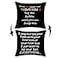 Sufamb Never Forget That I Love You HUG This Pillow Until You Can HUG Reversible Decor Throw Pillow Case Decor for Home Bedroom 18 x 18 Pillow case Gifts Long Distance Relationship Boyfriend black