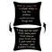 Sufamb Never Forget That I Love You HUG This Pillow Until You Can HUG Reversible Decor Throw Pillow Case Decor for Home Bedroom 18 x 18 Pillow case Gifts Long Distance Relationship Boyfriend black
