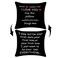 Sufamb Never Forget That I Love You HUG This Pillow Until You Can HUG Reversible Decor Throw Pillow Case Decor for Home Bedroom 18 x 18 Pillow case Gifts Long Distance Relationship Boyfriend black